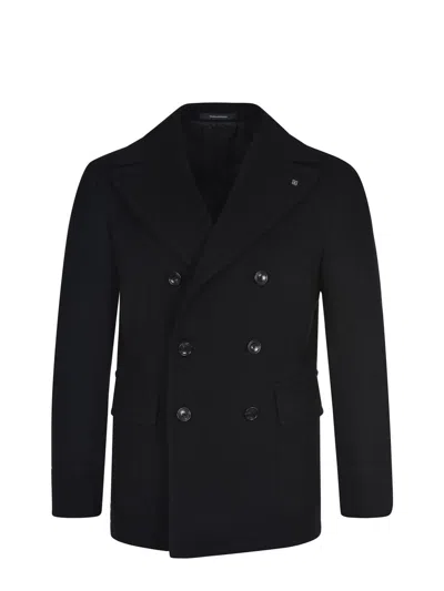Tagliatore Coats In Black