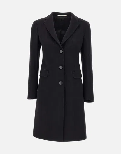 Tagliatore Coats In Black