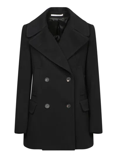Tagliatore Coats In Black