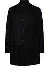 Shop Tagliatore Coats In Blue