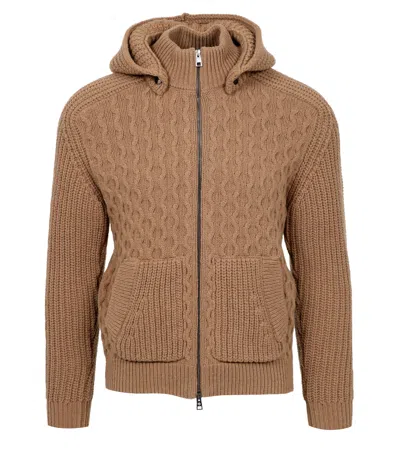 Tagliatore Coats Brandy In Brown