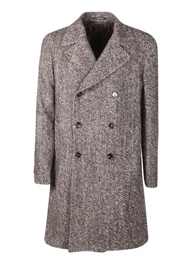 Tagliatore Coats In Gray
