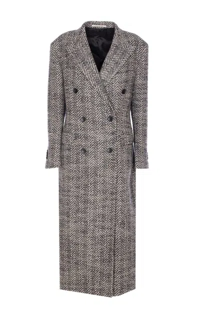 Tagliatore Coats In Gray