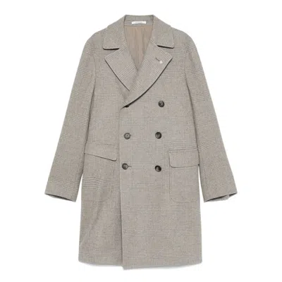 TAGLIATORE COATS GRAY