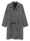 Tagliatore Wool Coat In Gray