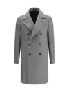 Tagliatore Coats In Gray