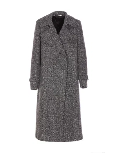 Tagliatore Coats In Grey