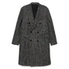 Tagliatore Arden Double-breasted Coat In Gray