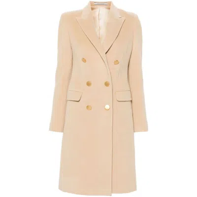 Tagliatore Coats In Beige