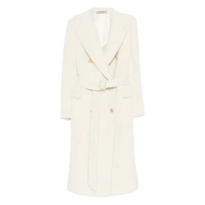 TAGLIATORE COATS WHITE