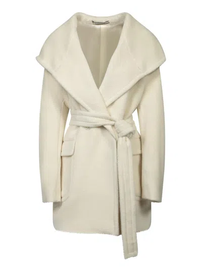 Tagliatore Coats In White