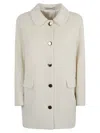 TAGLIATORE TAGLIATORE COATS WHITE