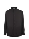 Tagliatore Klein Button-up Jacket In Black