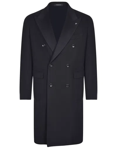 Tagliatore Coatsjackets In Blue