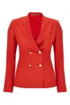 Tagliatore J-coral Double-breasted Blazer In Viscose