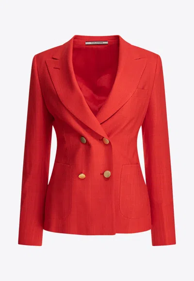 TAGLIATORE CORAL DOUBLE-BREASTED SLIM-FIT BLAZER
