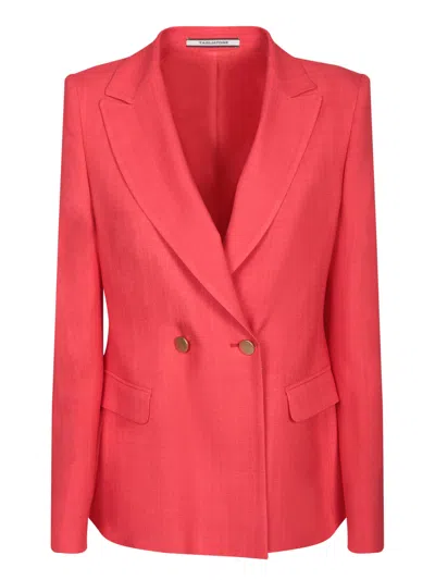 Tagliatore Coral Viscose Jacket In Pink