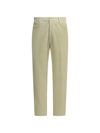 Tagliatore Corduroy Straight-leg Trousers In Neutral