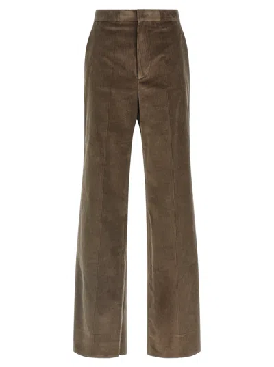 Tagliatore Corduroy Trousers In Brown