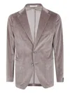Tagliatore Corduroy Two-button Jacket In Multi