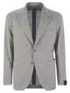 Tagliatore Men's Cotton, Silk And Stretch Wool Jacket In Light Blue