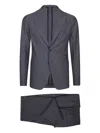 Tagliatore Long-sleeved Suit In Blue