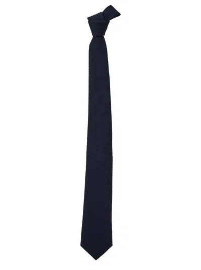 Tagliatore Cravatta 7cm Seta In Blue