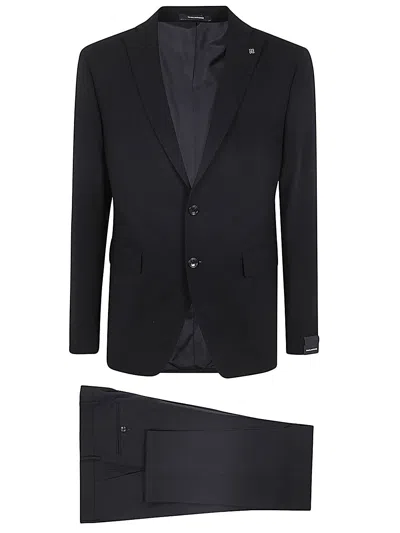 TAGLIATORE TAGLIATORE CREPE EFFECT CLASSIC SUIT