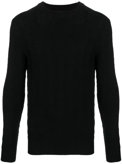 TAGLIATORE CREW-NECK VIRGIN WOOL JUMPER