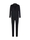 Tagliatore Single-breasted Two-piece Suit Set In Black
