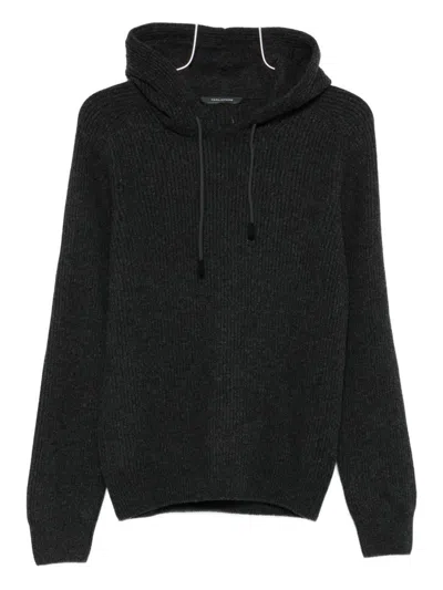 TAGLIATORE TAGLIATORE DARK GREY SWEATER