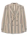 Tagliatore Double-breasted Blazer In Neutrals