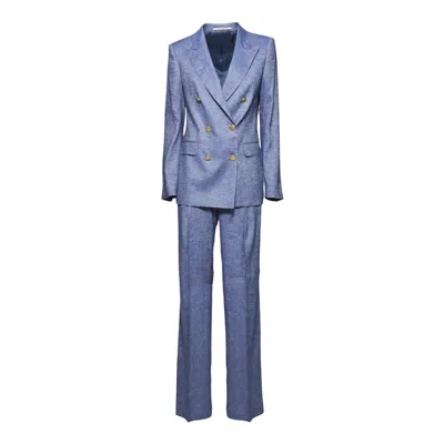 Tagliatore Dresses In Blue