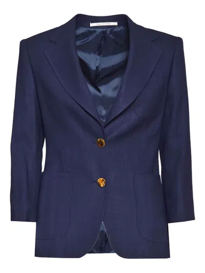 Tagliatore Denim Blazer