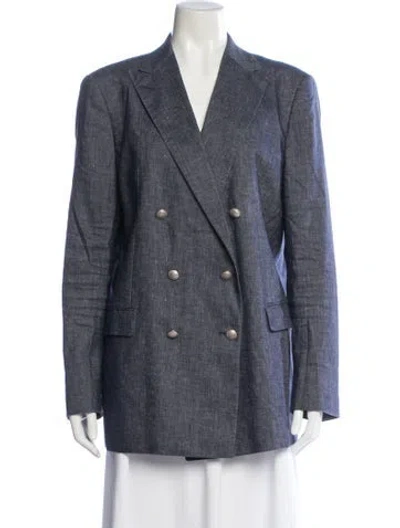 Pre-owned Tagliatore Denim Jacket In Blue