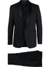 Tagliatore Dinner Suit Set In Blau