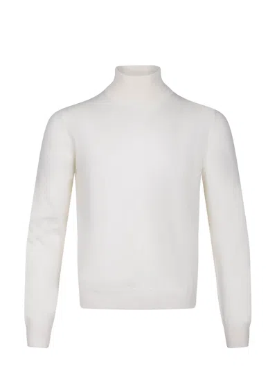 Tagliatore Maglia Girocollo In White
