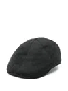 Tagliatore Logo-plaque Beret In Gray