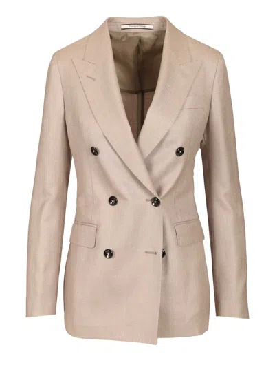 Tagliatore Donna Parigi Svuotata Jackets Grey In Neutral