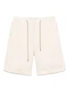 Tagliatore Donny Shorts In Neutrals