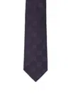 Tagliatore Dot-pattern Tie In Purple