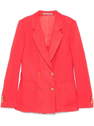 Tagliatore Double-breasted Blazer In Multicolor