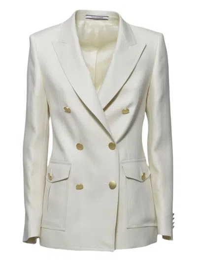 TAGLIATORE DOUBLE-BREASTED BLAZER