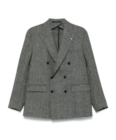 TAGLIATORE DOUBLE-BREASTED BLAZER