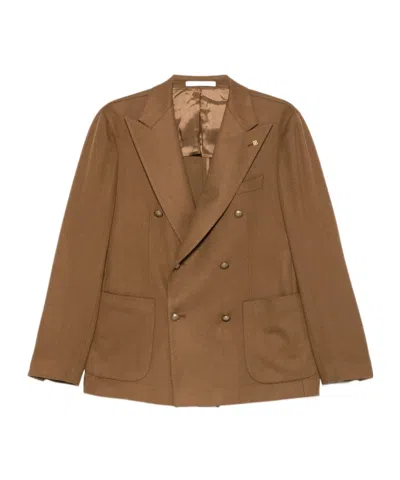 TAGLIATORE DOUBLE-BREASTED BLAZER