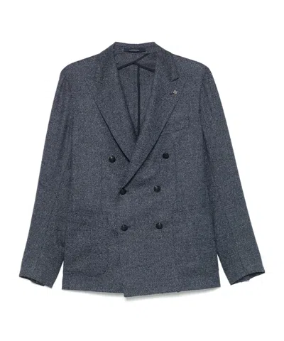 TAGLIATORE DOUBLE-BREASTED BLAZER