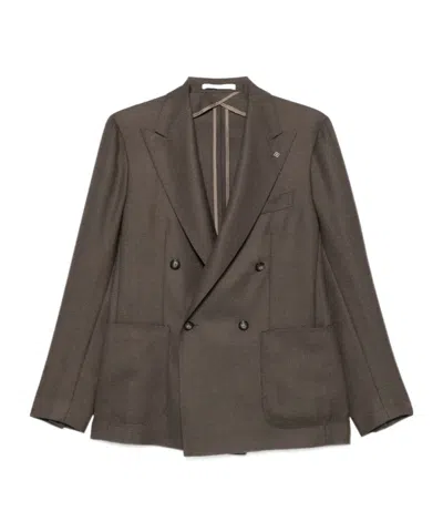 TAGLIATORE DOUBLE-BREASTED BLAZER