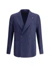 Tagliatore Double-breasted Long-sleeve Blazer