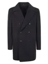Tagliatore Men's Arden Double-breasted Virgin Wool Coat In 1254 Blu