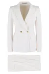Tagliatore Double-breasted Blazer And Straight-leg Trousers Set